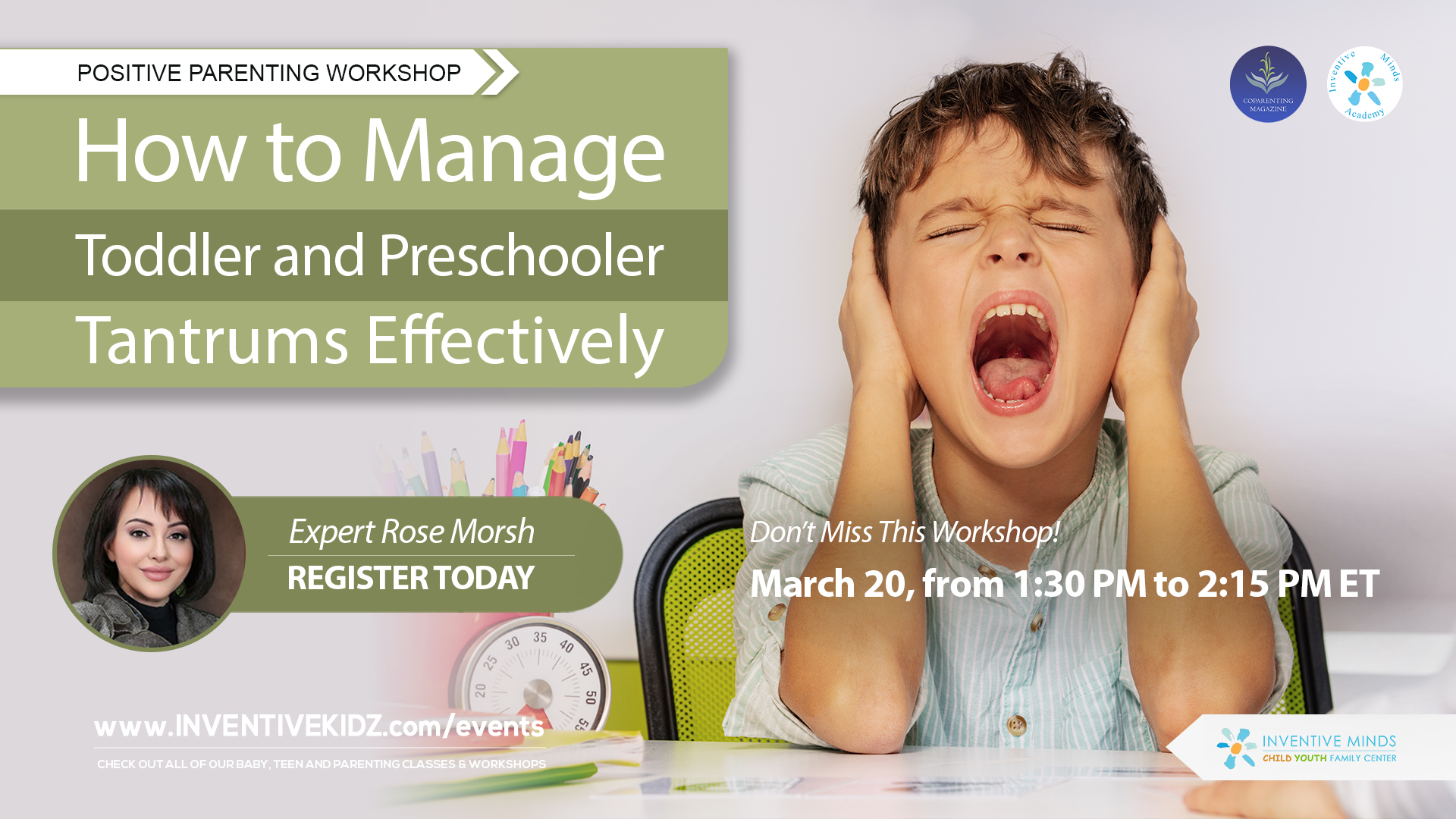 How to Manage Toddler and Preschooler Tantrums Effectively | Inventive ...