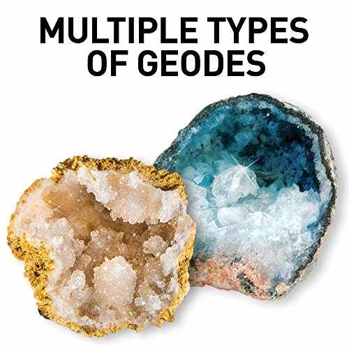 Includes Goggles Detailed Learning Guide & 2 Disp Break Open 10 Premium Geodes 
